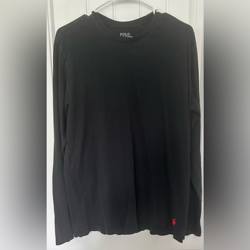 Men’s Navy Polo by Ralph Lauren long sleeved T-shirt size M